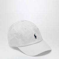 Polo Ralph Lauren White Baseball Cap With Logo | Balardi (US & Canada)