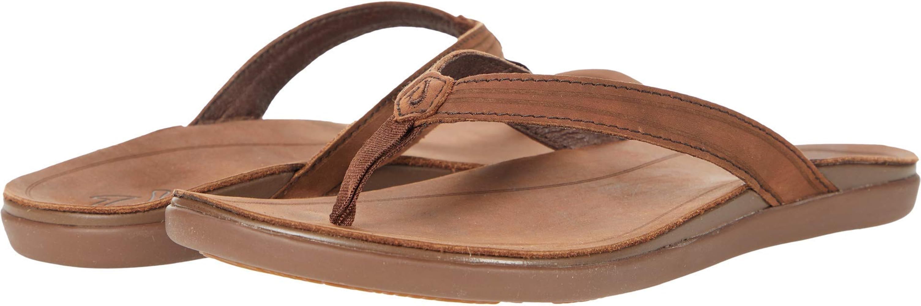 OluKai Aukai Women's Beach Sandals, Quick-Dry Flip-Flop Slides, Water Resistant & Soft Comfort Fi... | Amazon (US)