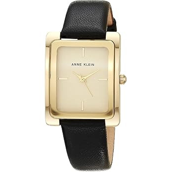 Anne Klein Women's Leather Strap Watch | Amazon (US)