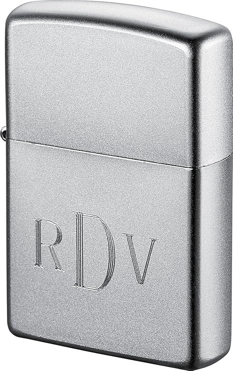 Personalized Zippo Lighter with Roman Monogram - Free Engraving | Amazon (US)