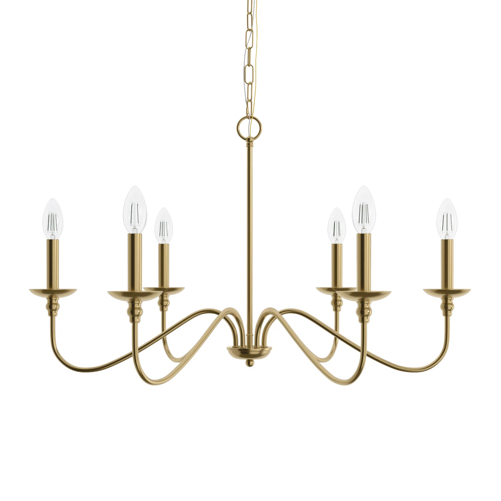 Ableton 6 - Light Dimmable Classic / Traditional Chandelier | Wayfair North America