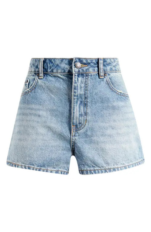 PacSun Esther Denim Mom Shorts in Med Wash at Nordstrom, Size 31 | Nordstrom