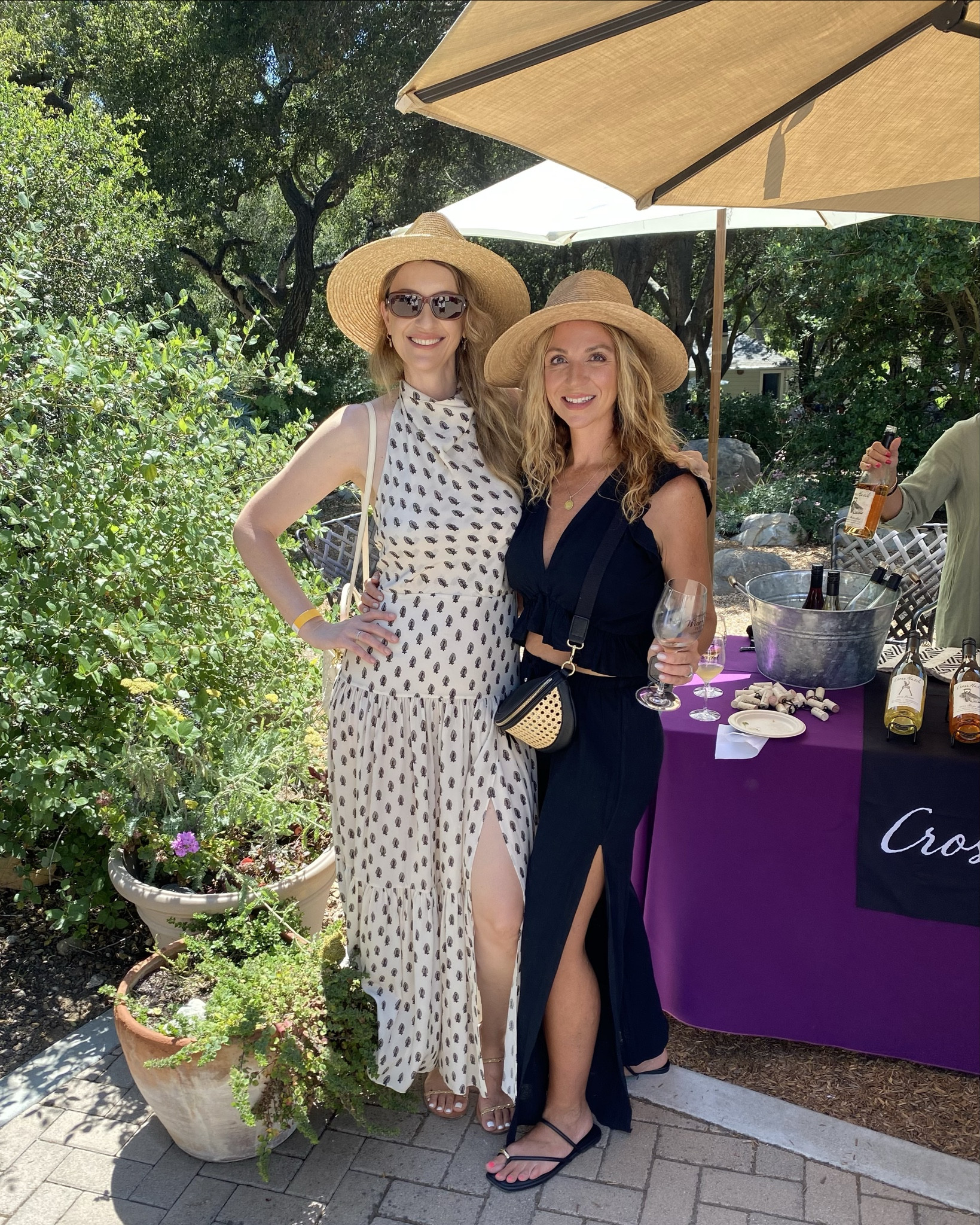 Enjoying a beautiful Saturday summer day at the wine and food festival at the Santa Barbara natural history museum. This black two piece linen pant set is so perfect for a summer date outfit whether it’s day or night! It’s under $50 and comes in several colors! I own it in white and yellow too! 

I’m wearing a medium and am 5’ 7” for reference  



Wine tasting outfit | summer day date | brunch outfit | vacation outfit 

#LTKOver40 #LTKFindsUnder50 #LTKTravel
