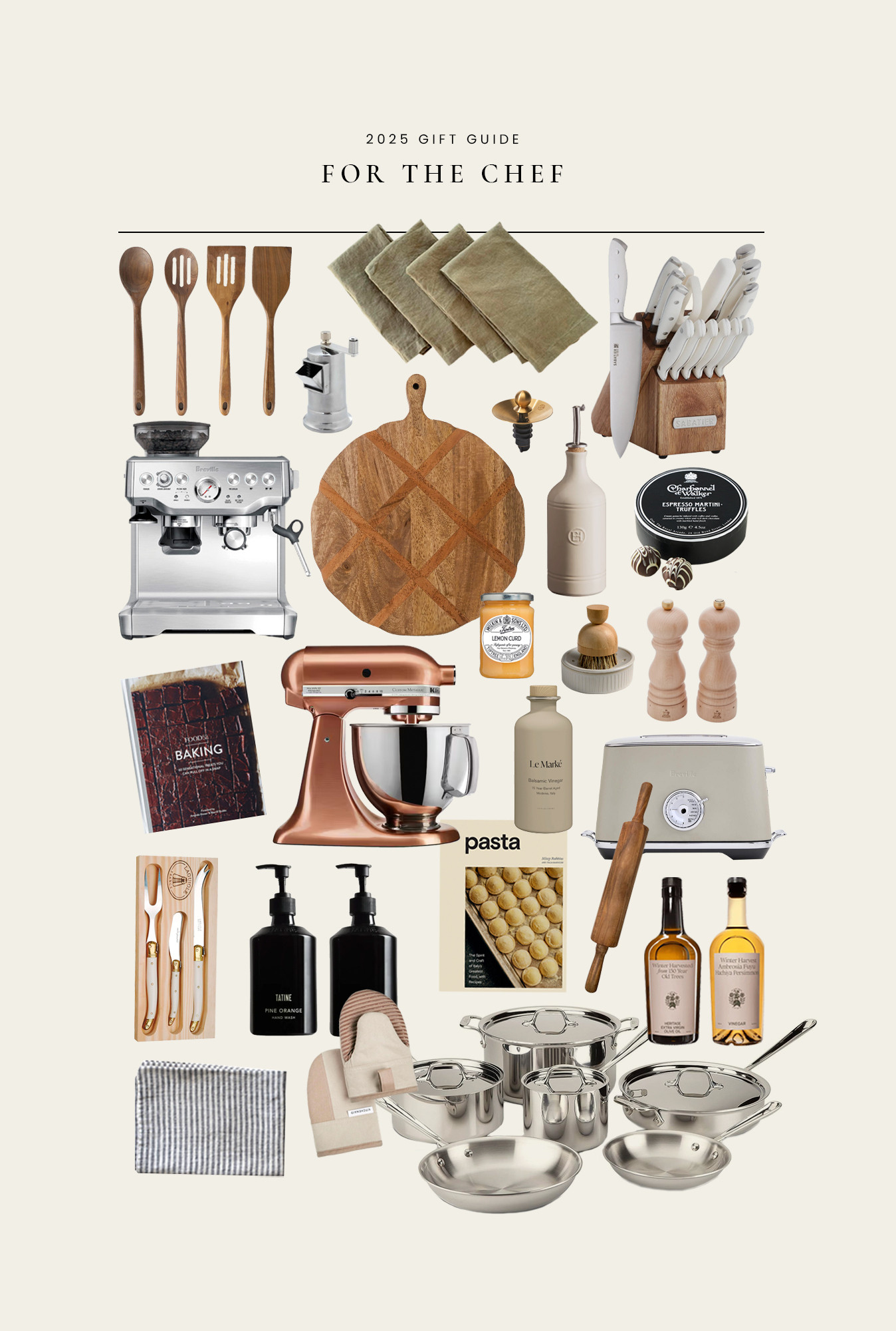 2025 Gift Guide: For the Chef 

 

#LTKGiftGuide #LTKHoliday #LTKHome