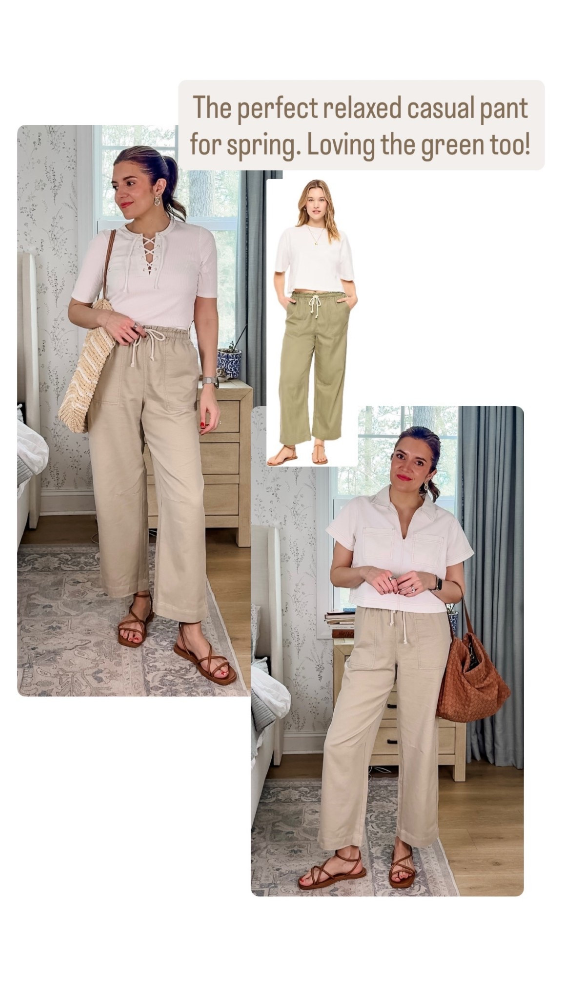 Perfect beach pant / casual spring pant option for moms! I’m 5’7” in the small tall length. 30% off! 

#LTKOver40 #LTKSaleAlert #LTKTall