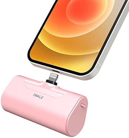 iWALK Small Power Bank 4300mAh Ultra-Compact Portable Charger Battery Pack Compatible with iPhone... | Amazon (US)