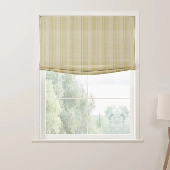 Rebecca Hughes Pattern Relaxed Roman Shade | TWOPAGES