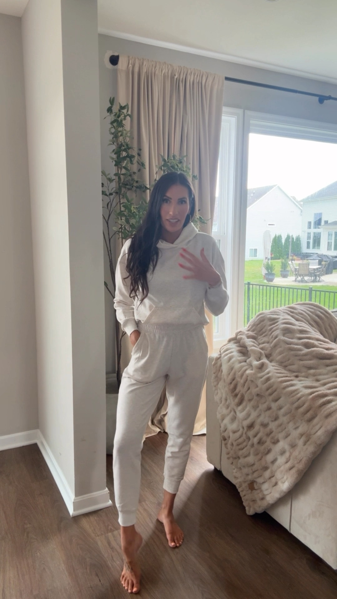 Walmart set 
Wearing small in top & bottom 
Buttery soft!!
Reminds me of Abercrombie 
Comes in a ton of colors! 

#LTKActive #LTKFindsUnder50 #LTKSeasonal