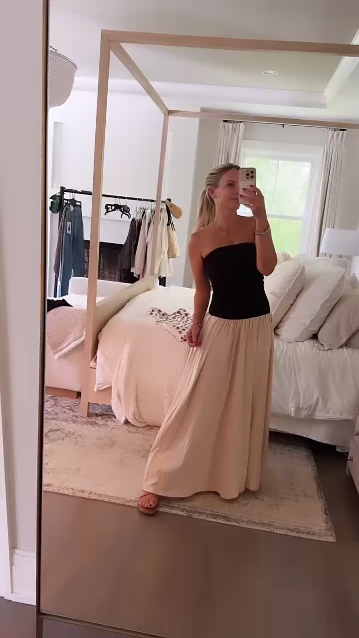 This two tone dress 

#LTKStyleTip #LTKVideo