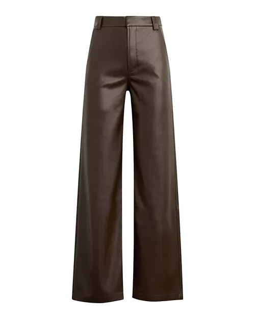 Joe's Jeans The Mia Faux Leather Wide Leg Pants    | Bloomingdale's EDITORIAL Women's New Arrival... | Bloomingdale's (US)