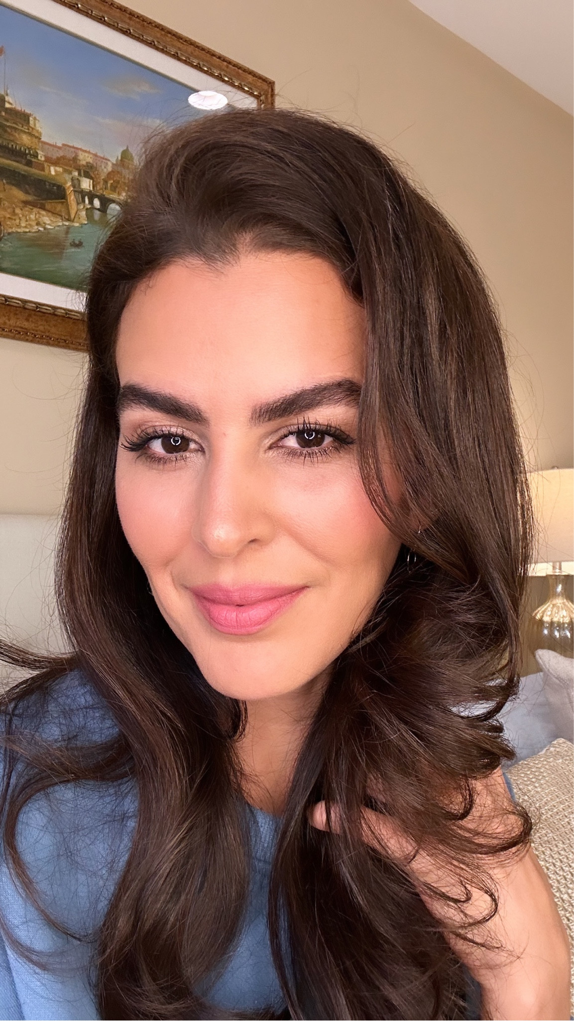 I’ve used the colors dystopian and pealr from the sultry palette. Blackest black mascara. Roly poly rosy + pitaya lip oil on lips. And glow seeker highlighter. 

#LTKover40 #LTKSpringSale #LTKbeauty