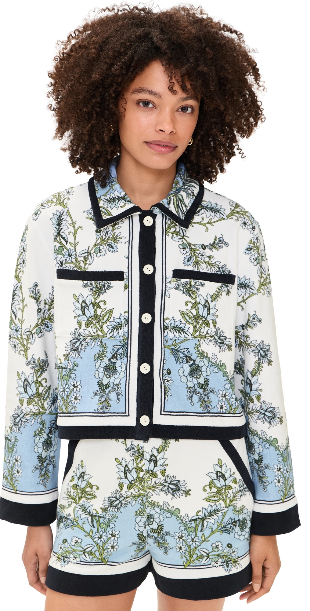 Veronica Beard Jean Novelle Cardigan Blue Jay Multi S | Shopbop