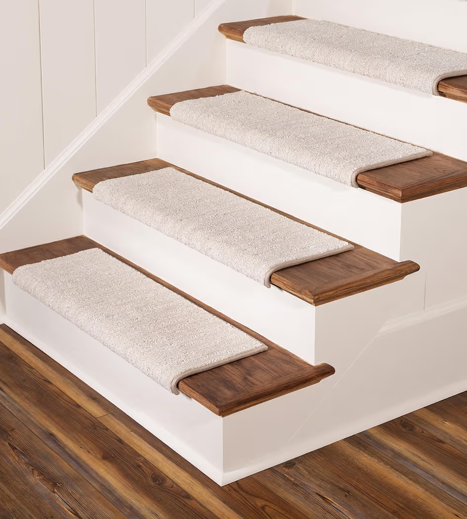 Oak Valley Designs™ Rounded Bullnose Carpet Stair Treads - Anti Slip Indoor Stair Mats for Wood... | Amazon (US)