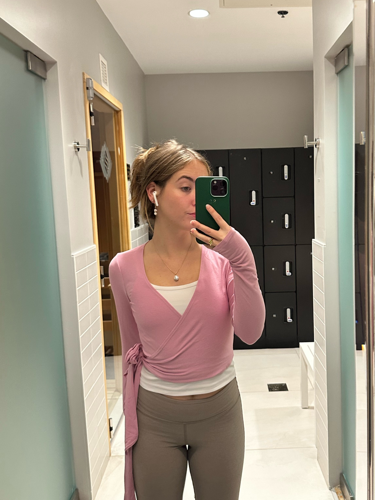 this wrap top is giving pilates princess 

#LTKFindsUnder100 #LTKActive #LTKFitness