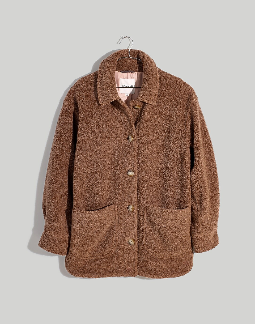 Plus Teddy Belrose Shirt-Jacket | Madewell