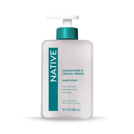 Native Sandalwood & Coastal Breeze Liquid Hand Soap 13 fl oz | Walmart (US)
