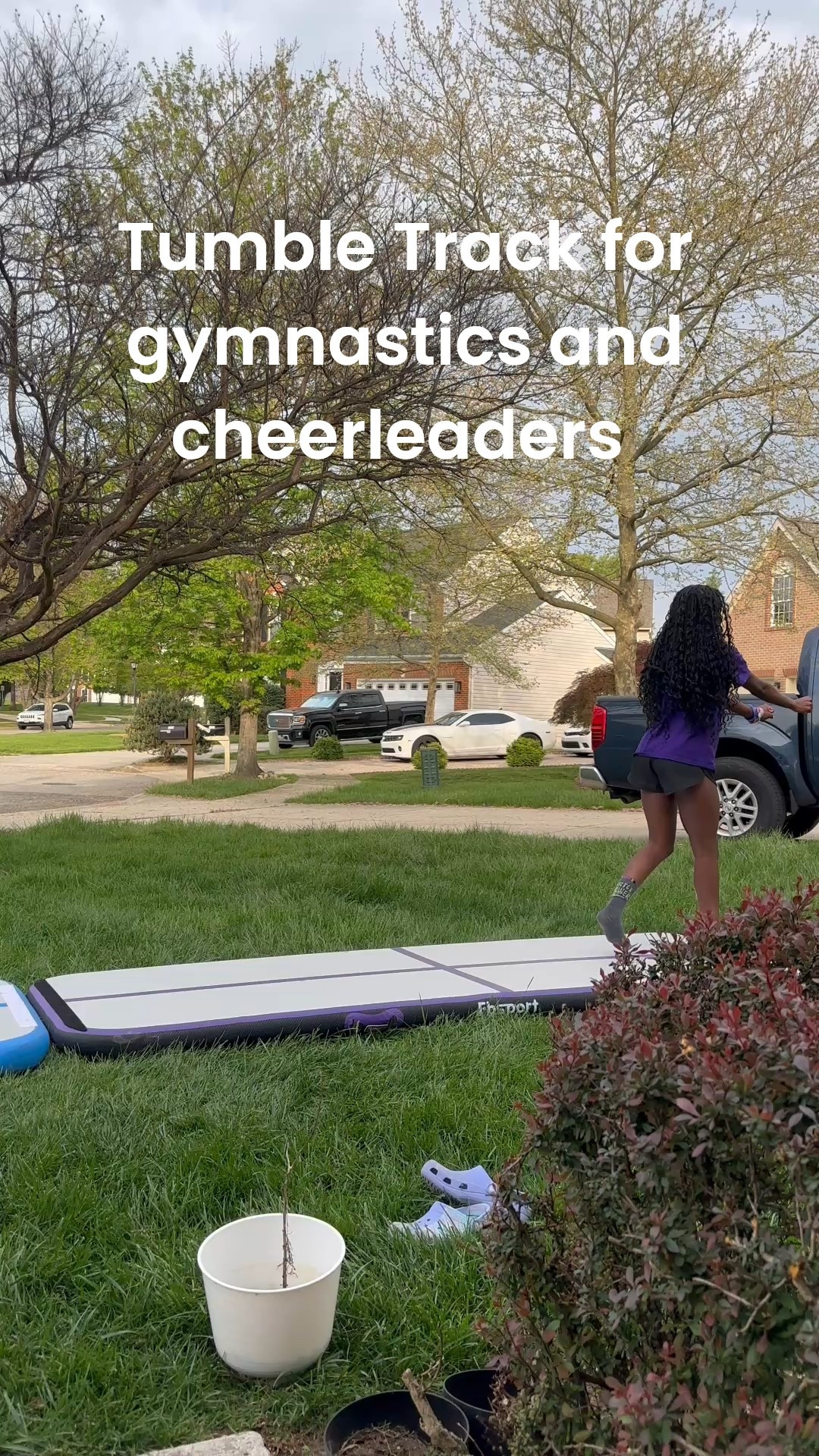 Tumble tracks for cheerleading and gymnastics. 

#LTKActive #LTKKids #LTKFindsUnder100
