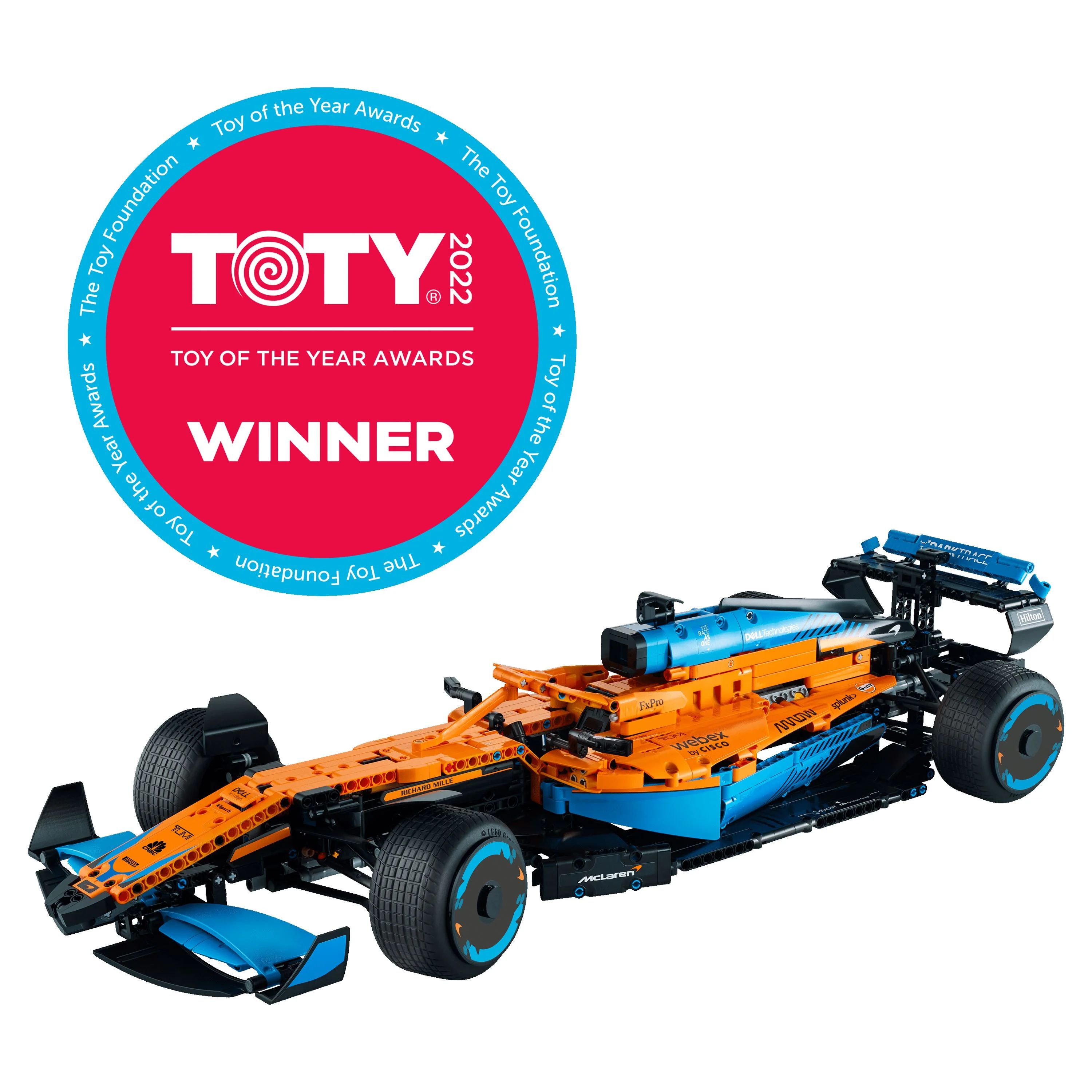LEGO 42141 Technic McLaren Formula 1 2022 Replica Race Car Model Building Kit, F1 Motor Sport Set... | Walmart (US)