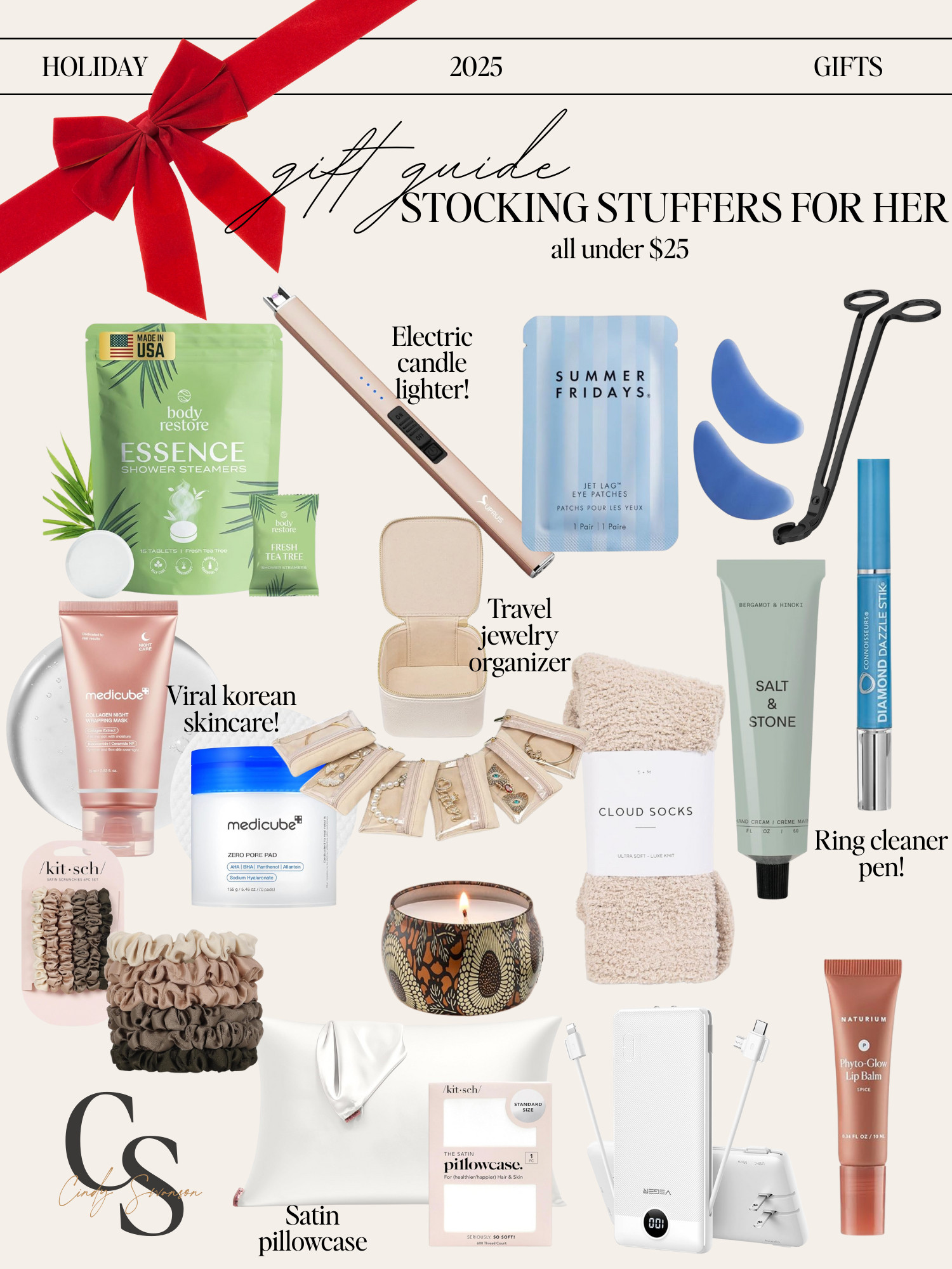 2025 Gift Guides stocking stuffers for her all from Amazon and all under $25!  

 #LTKGiftGuide #LTKU #LTKFindsUnder50