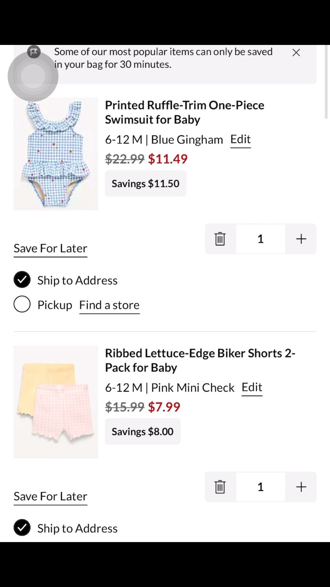 Old Navy 50% OFF Entire Site!✨A few items I snagged in baby girl section!

#LTKKids #LTKSaleAlert #LTKBaby