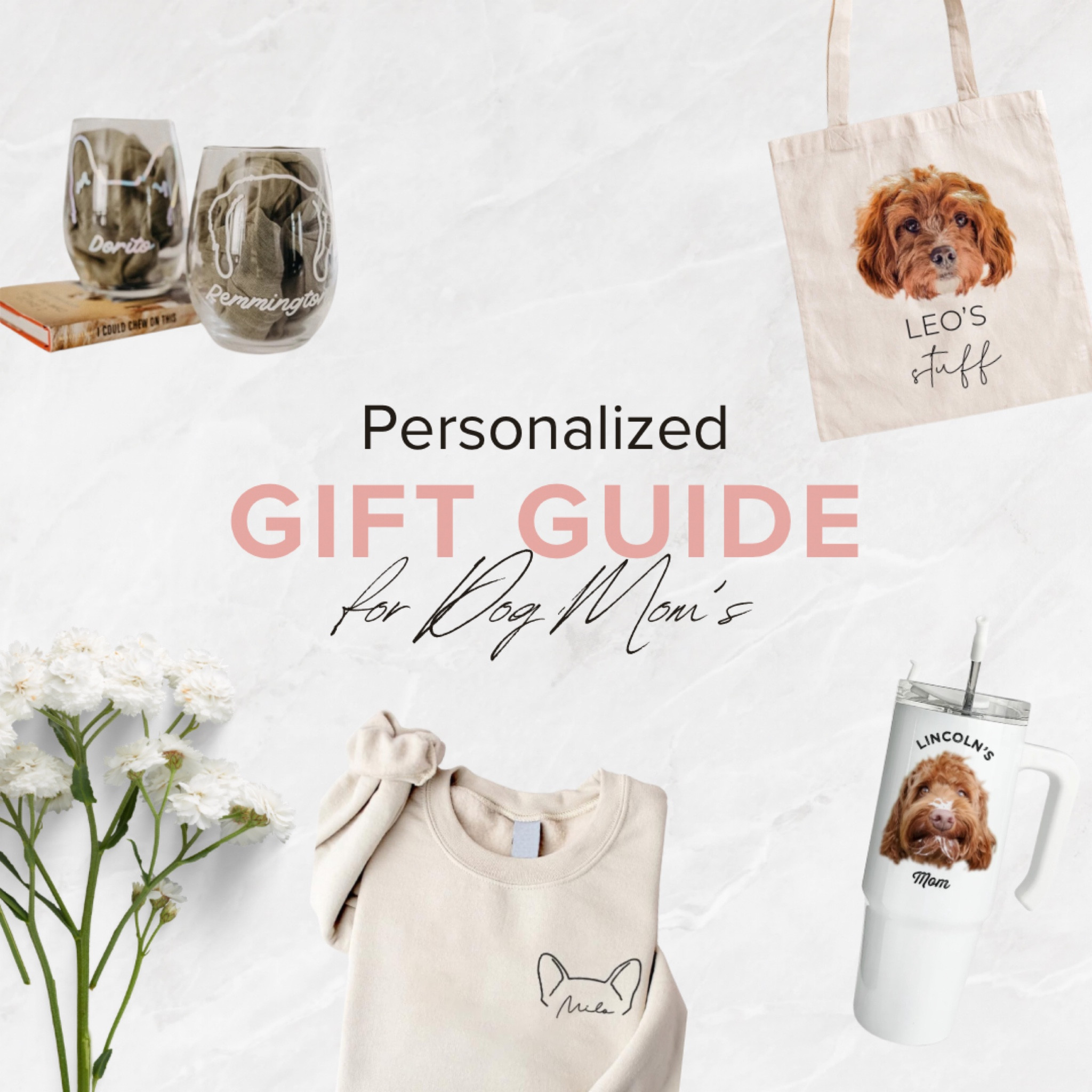 Personalized gifts for dog mom. Dog mom gift guide. Amazon favorite dog mom essentials. Aesthetic dog mom finds. Pet care, aesthetic pet care, modern pet accessories, dog favorites, pet must haves.

#LTKHome