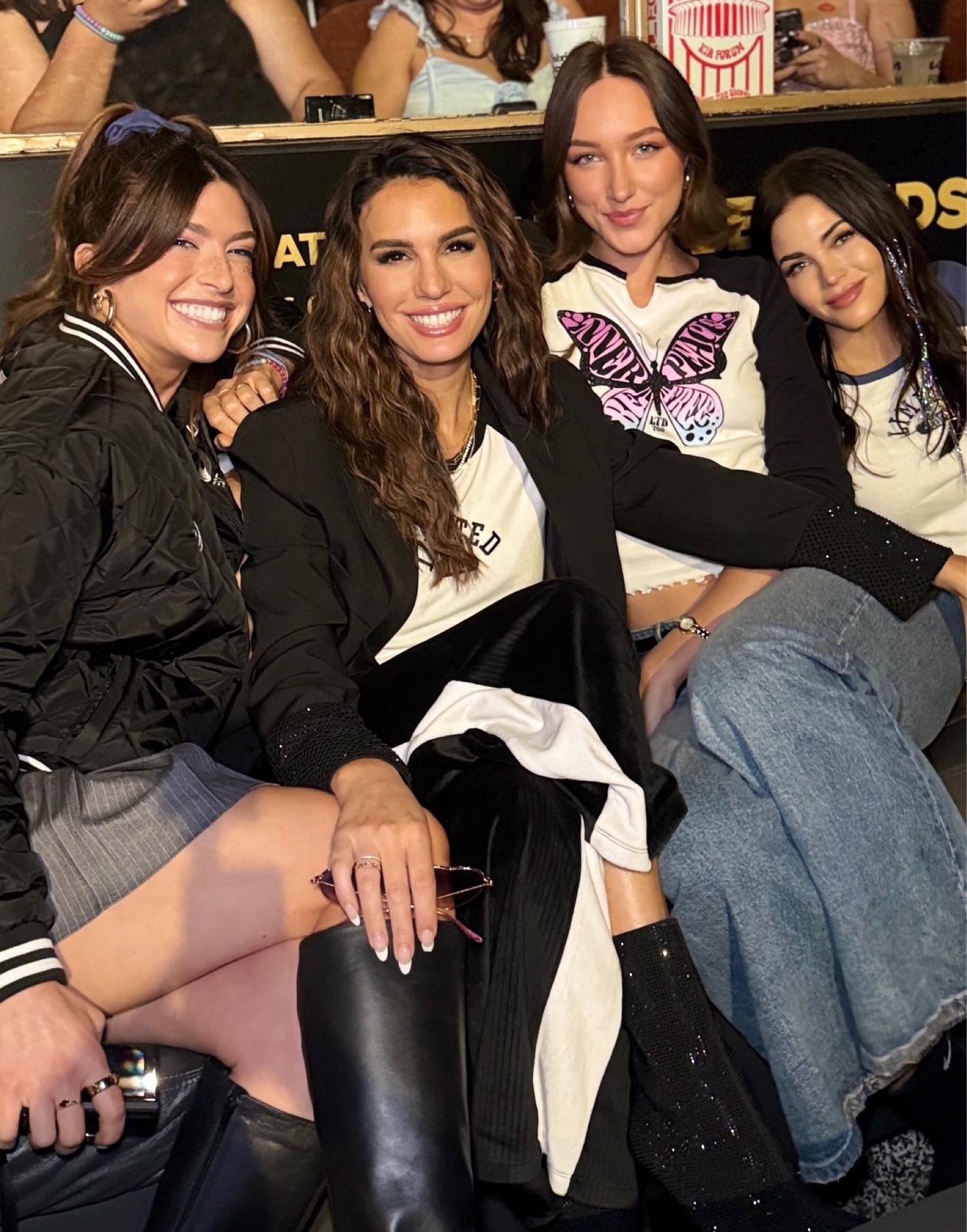 Fangirl moment watching Sabrina Carpenter's Short n' Sweet concert in LA! Guilty as charged as a millennial who’s loving all the current pop girls. Wore my trusty pair of black sequined ankle boots that kept me comfy the whole night!
#shoeinspo #popconcertstyle #festivallook #concertattire

#LTKShoeCrush #LTKSeasonal #LTKStyleTip