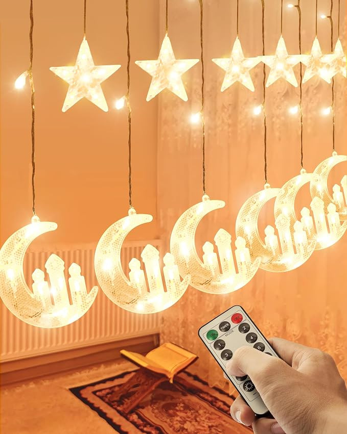 OLEEK Ramadan Lights Decorations - Ramadan Decorations for Home 2026 - Ramadan Decoration Lights ... | Amazon (US)