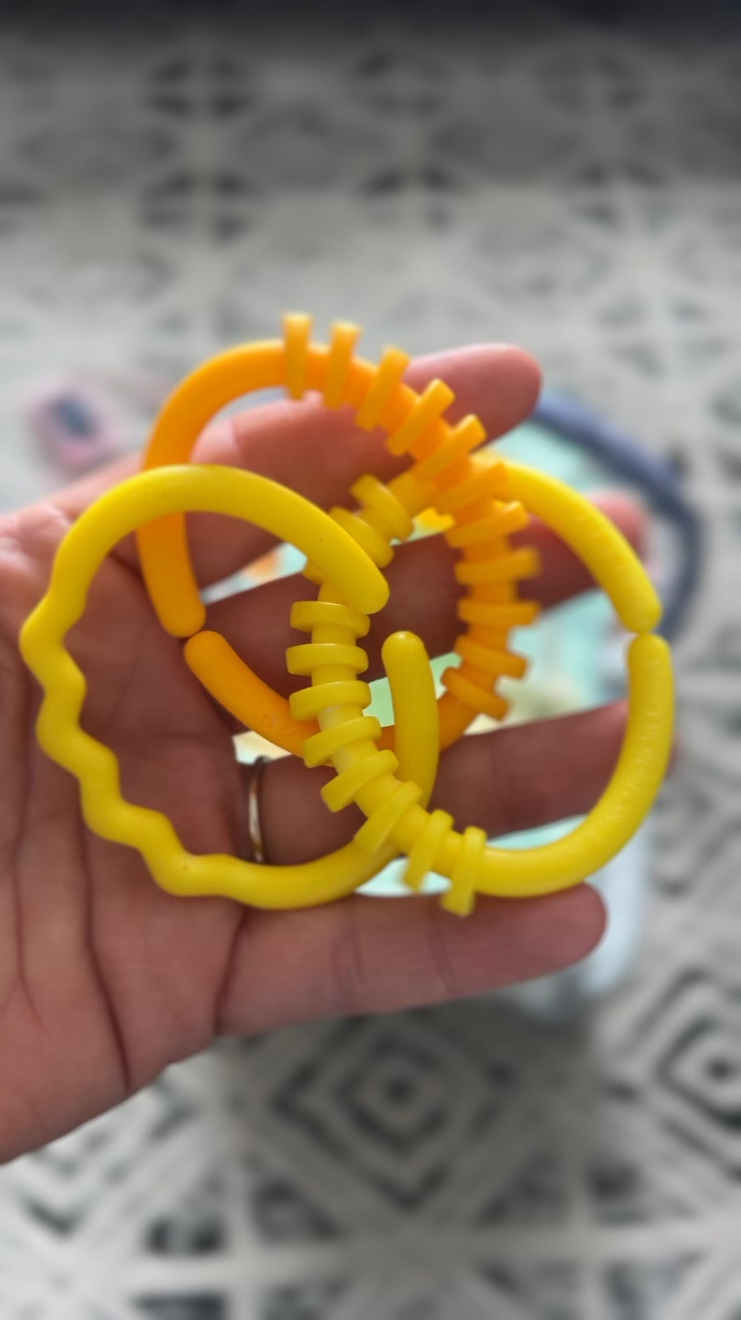 Baby must have!! Sensory toy, teething toy, entertainment, extension possibilities, and more! Use in water or the sand too! We use them for the swing mobile and take them in the car seat 👍 

#LTKFindsUnder50 #LTKFamily #LTKBaby