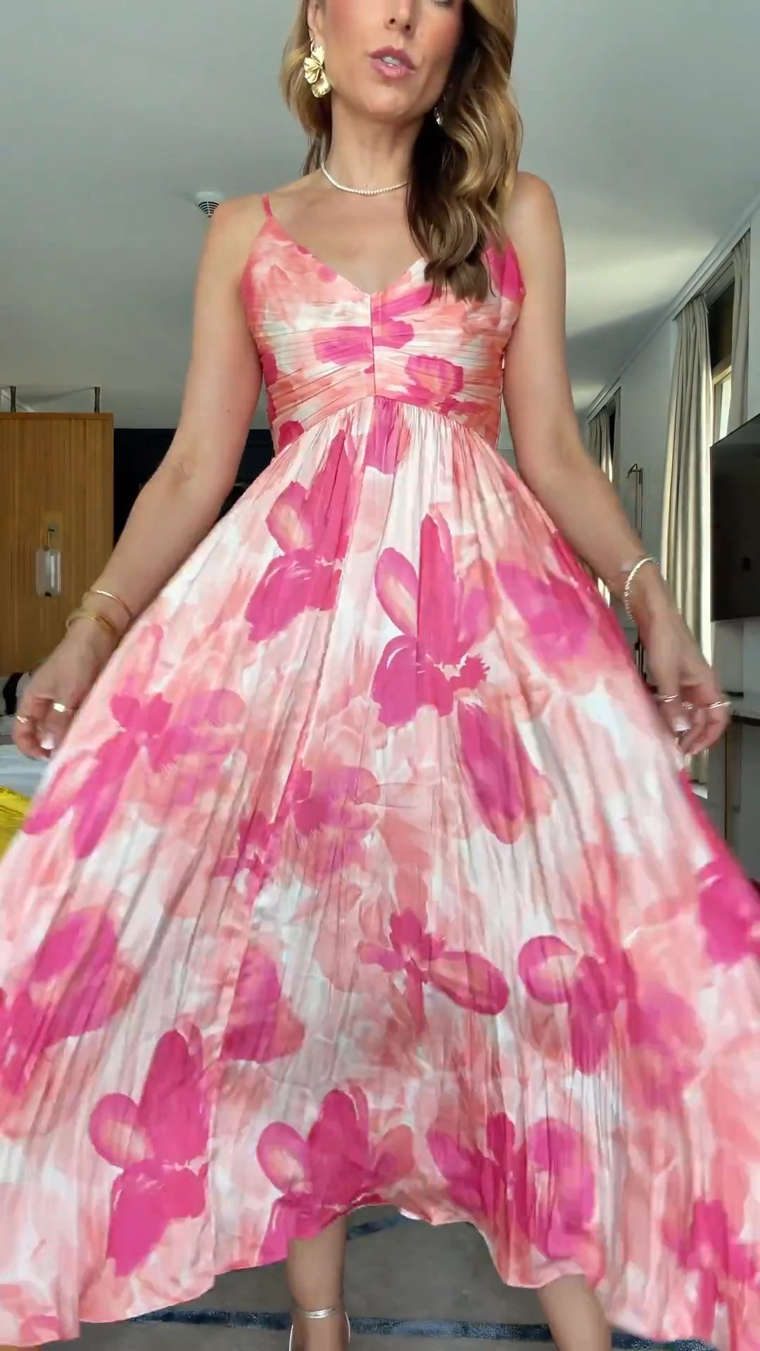 My Switzerland dinner outfit - which one should I wear? Cocktail dresses. Wedding guest dresses. Summer wedding guest. Fall wedding guest. Baby shower dress. Dinner dresses. Date night dresses. Party dresses. 
*XXS in yellow and XS in pink - yellow bust runs small so consider sizing up. You can adjust the straps on both.

#LTKootd #LTKTravel #LTKWedding