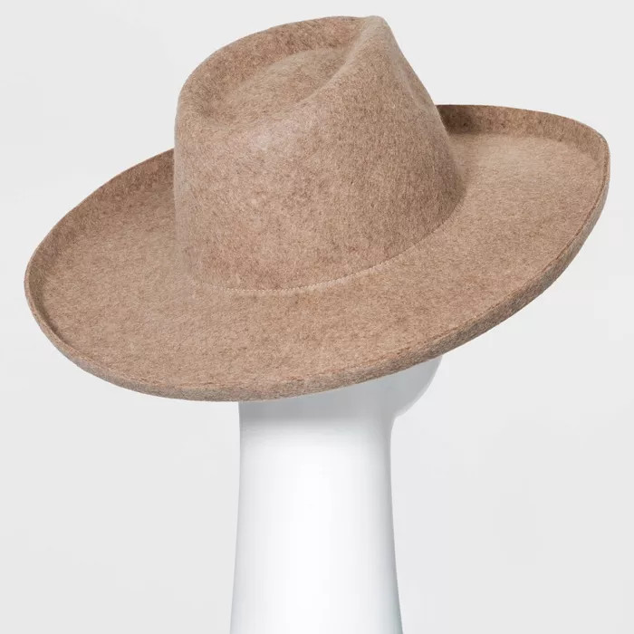 Women's Wide Brim Felt Fedora Hat - Universal Thread™ | Target