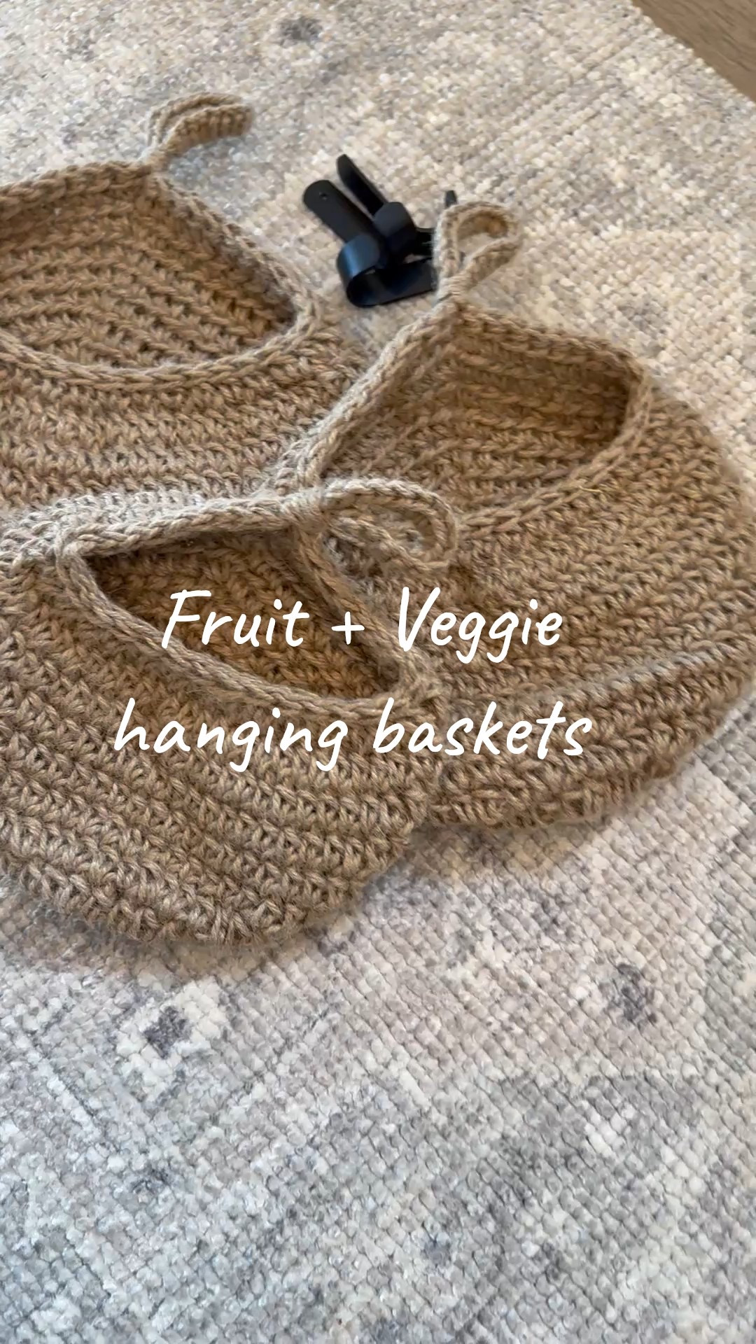 Set of 3 fruit + veggie hanging wall baskets! Comes with 3 buffet sizes and  wall hooks. 

Pantry organization, storage baskets, food storage, hanging wall baskets, home organization 



#amazon #amazonfinds 

#LTKHome #LTKSaleAlert