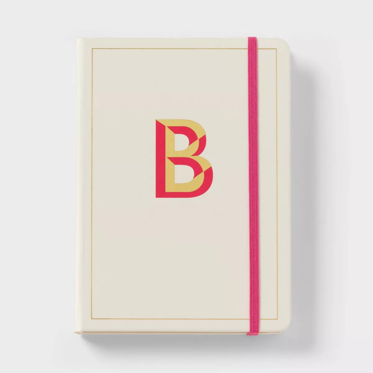 192pg College Ruled Journal 5"x7" Cream Monogram B - Opalhouse™ | Target
