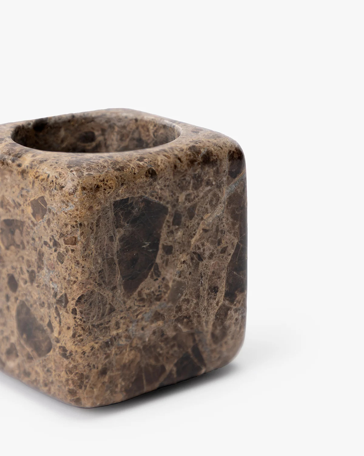 Marron Emperador Marble Bath Collection Soap Dispenser | McGee & Co. (US)