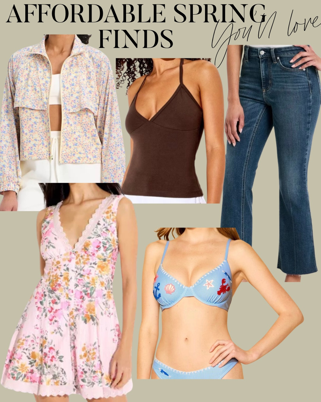 Target spring finds spring dress report dress jeans jacket halter top 

#LTKhaul #LTKootd #LTKspring