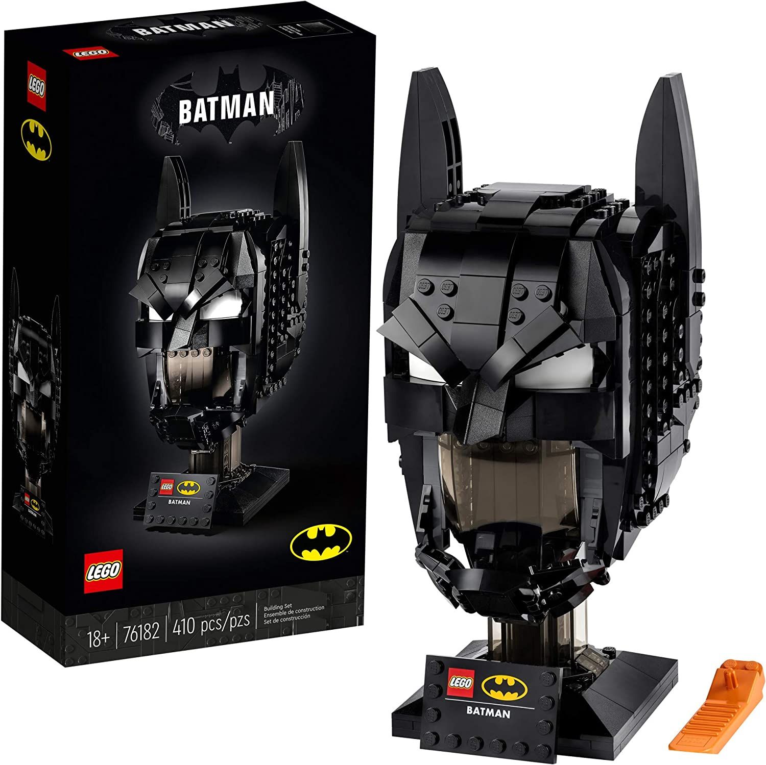 Amazon.com: LEGO DC Batman: Batman Cowl 76182 Collectible Cowl Building Kit Batman Model (410 Pie... | Amazon (US)