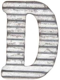 Country Croppers Letter D - 5" Corrugated Metal Letter | Amazon (US)