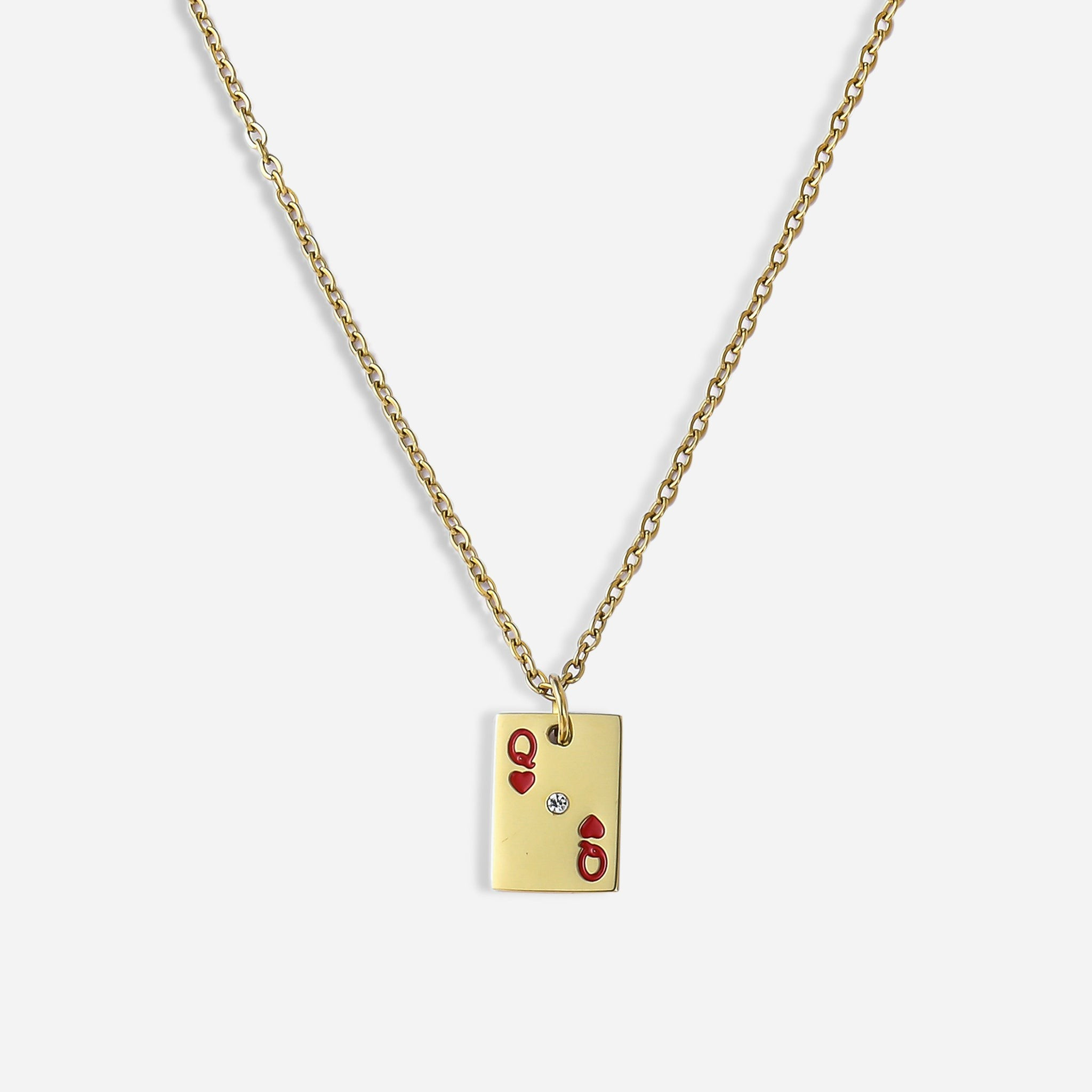 Queen of Hearts Pendant Necklace | Victoria Emerson
