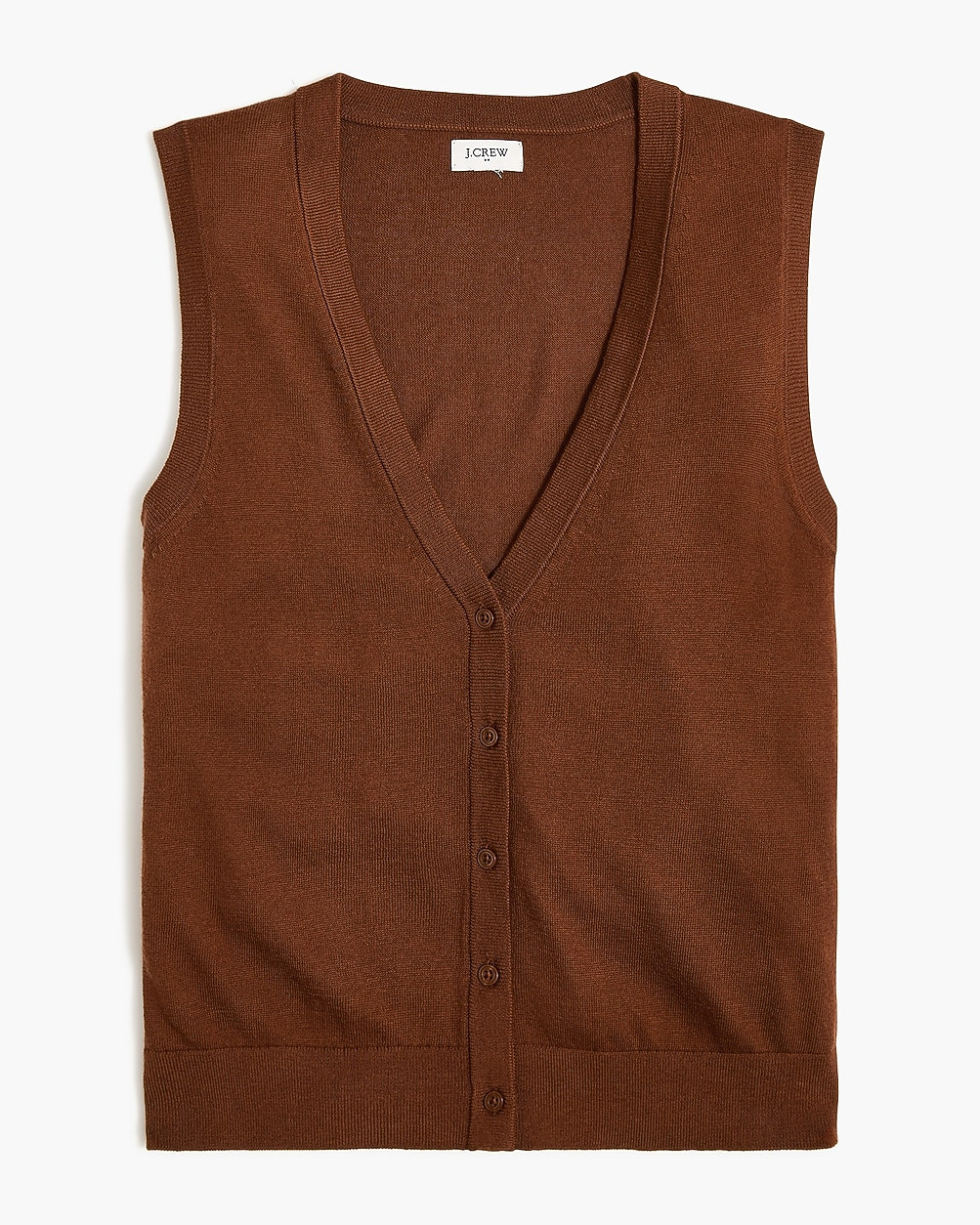 Button-front sweater-vest | J.Crew Factory