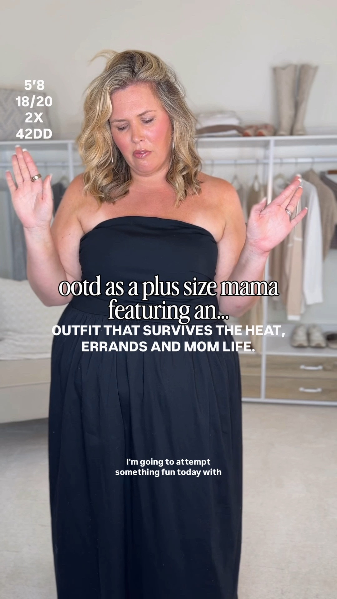 Plus size mama ootd featuring happy curves chafing powder! Wearing an 18/20 in my outfit! Plus size, outfit inspo, apron belly, summer fashion, mom life

#LTKSeasonal #LTKPlusSize #LTKMidsize