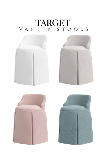 Prettiest vanity stools from Target 💗

#LTKsalealert #LTKhome #LTKstyletip