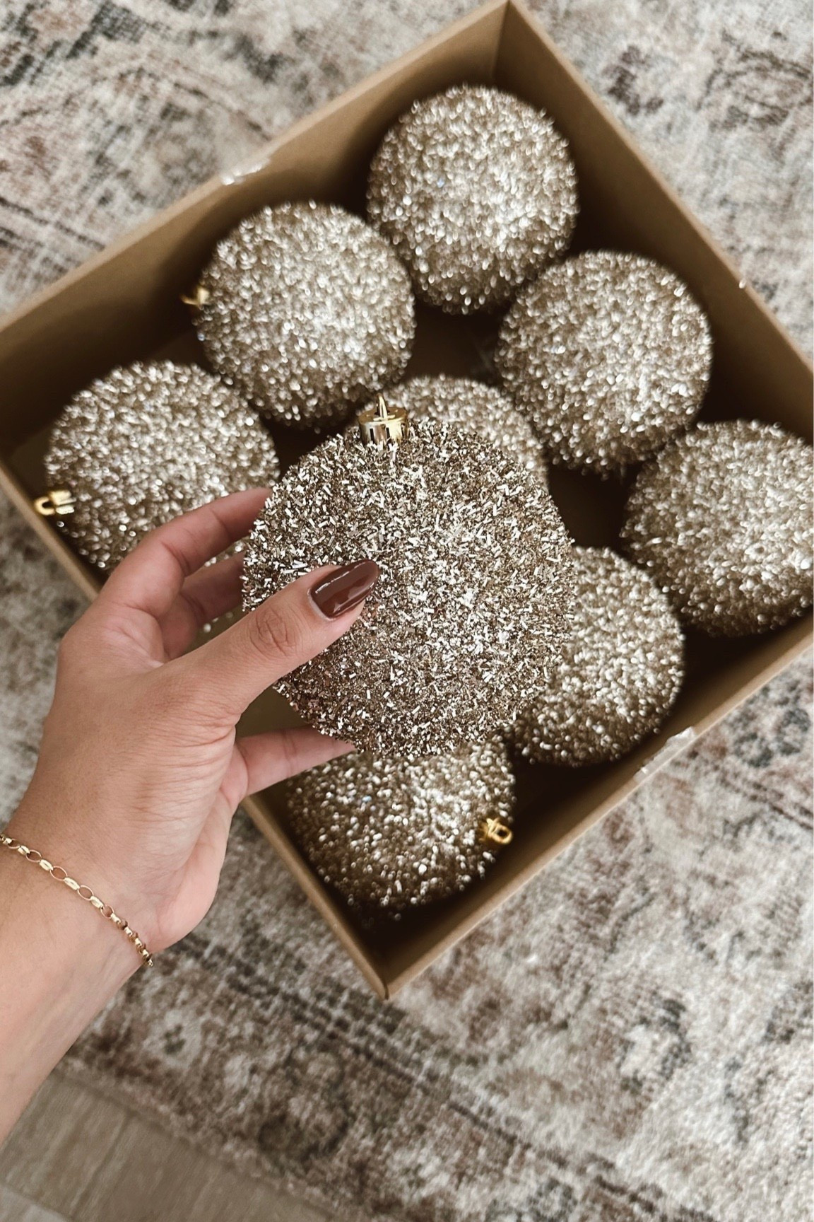 These gorgeous tinsel ornaments are restocked - & don’t worry mamas- they’re shatterproof ✨🤎 i have both colors below 

#ornaments #target #targetfind #wondershop #christmastree #christmasornaments #christmasdecor

#LTKHome #LTKHoliday #LTKSaleAlert