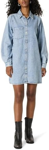 The Drop Womens Katerina Denim Shirtdress | Amazon (US)