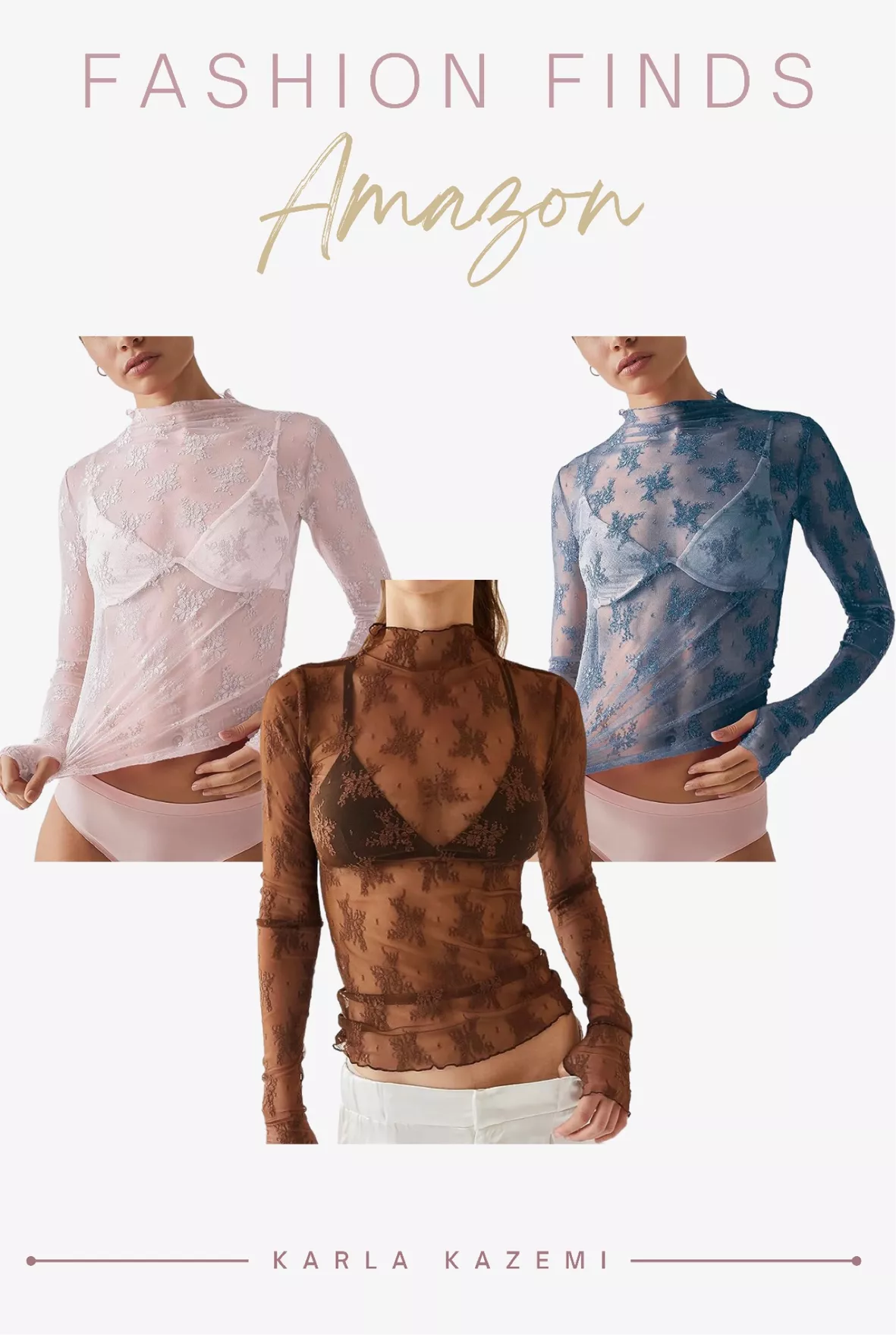 Out From Under Mesh Long Sleeve Top  Long sleeve top outfit, Mesh long  sleeve top outfit, Layering outfits