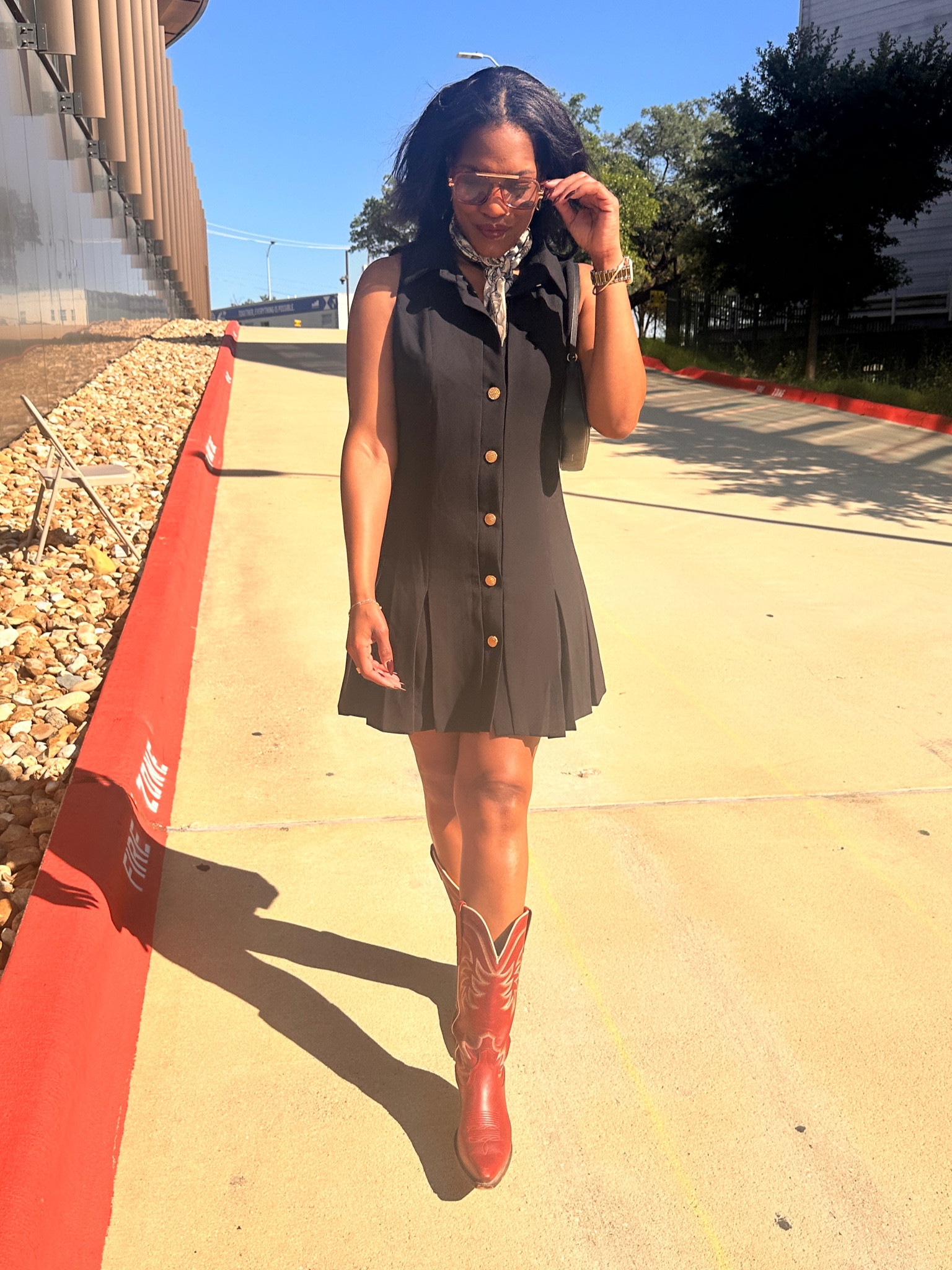 iHeart Country Festival was a vibe and I kinda caught lightning in a bottle with this fit. Unfortunately this dress was a maxxinista find. 

#LTKTall #LTKMidsize #LTKootd