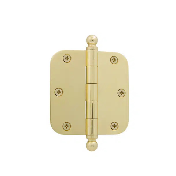 3.5" Ball Tip Residential Hinge with 5/8" Radius Corners | Wayfair North America