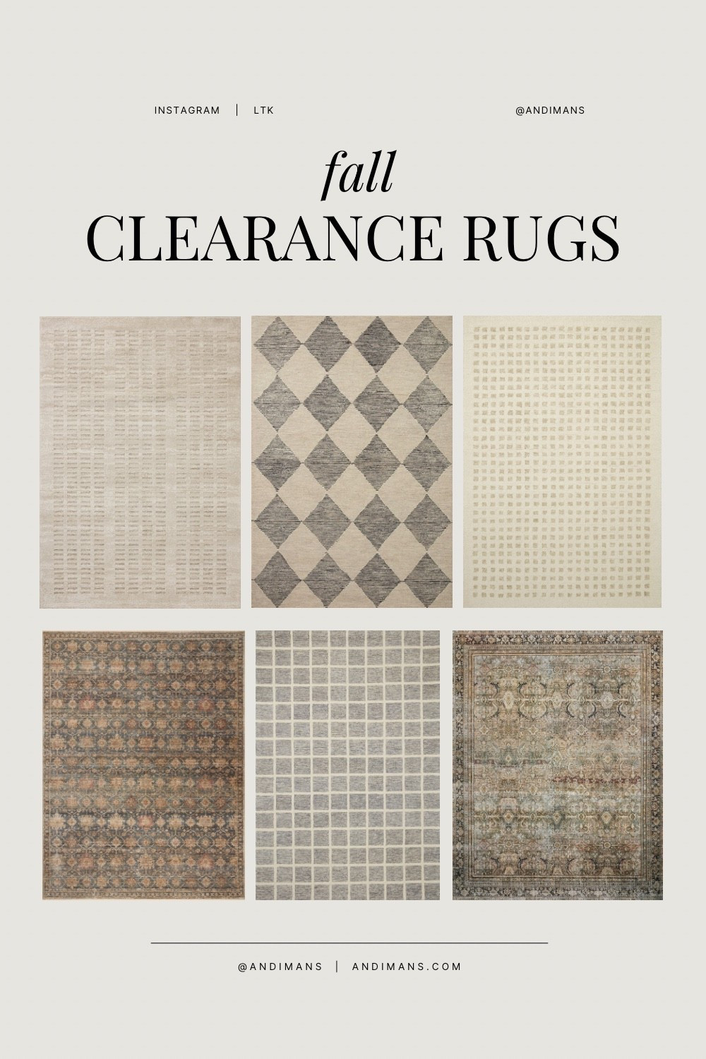 Clearance rugs and our living room rug is also on sale!

#LTKFindsUnder100 #LTKSaleAlert #LTKHome