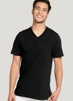 Jockey Made in America 100% Cotton V-Neck T-Shirt - 2 Pack | Jockey