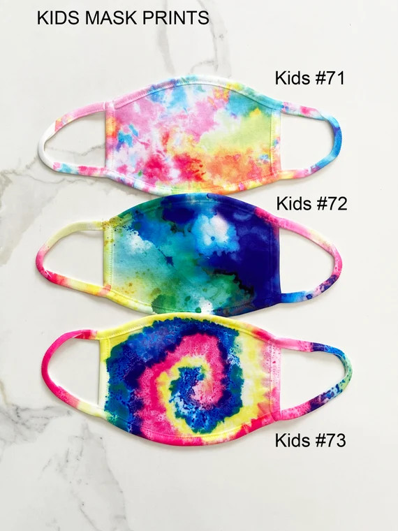 Kids Face Mask 14 Different Design Washable Face Mask  | Etsy | Etsy (US)