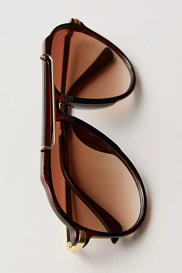 Ventura Oversized Aviator Sunglasses | Free People (Global - UK&FR Excluded)