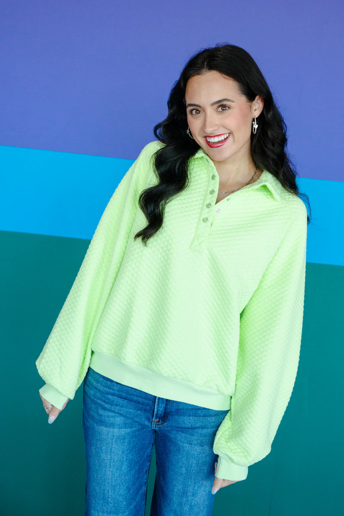 [Ellevate Basics] Monica Balloon Sleeve Pullover | MyEllement Boutique